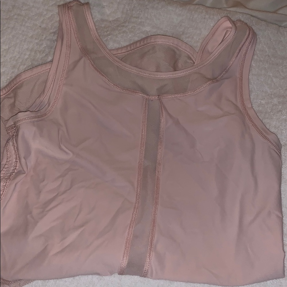 Pink Lululemon tank